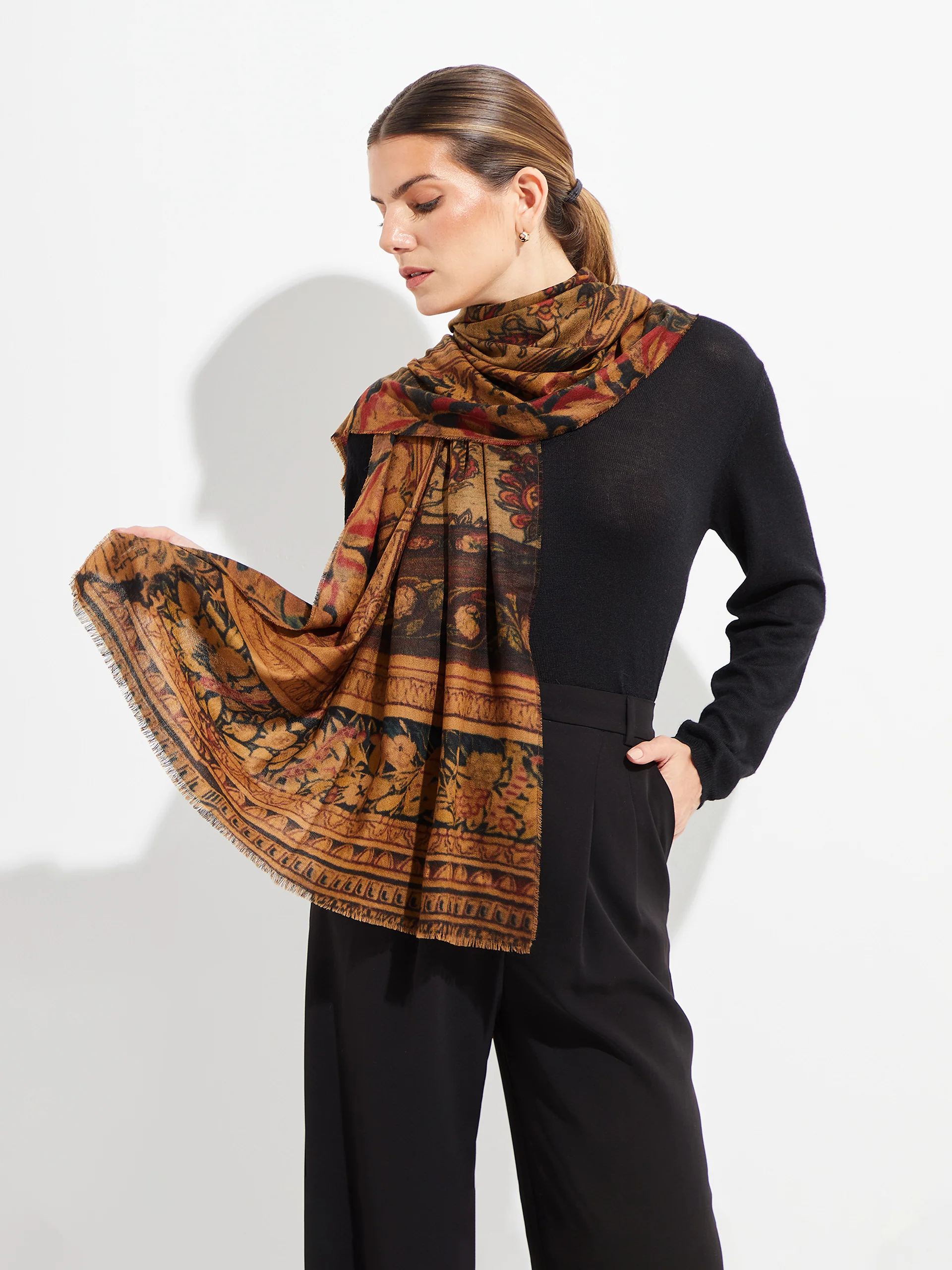 Belami Shawl Vicuña Color Multicolor