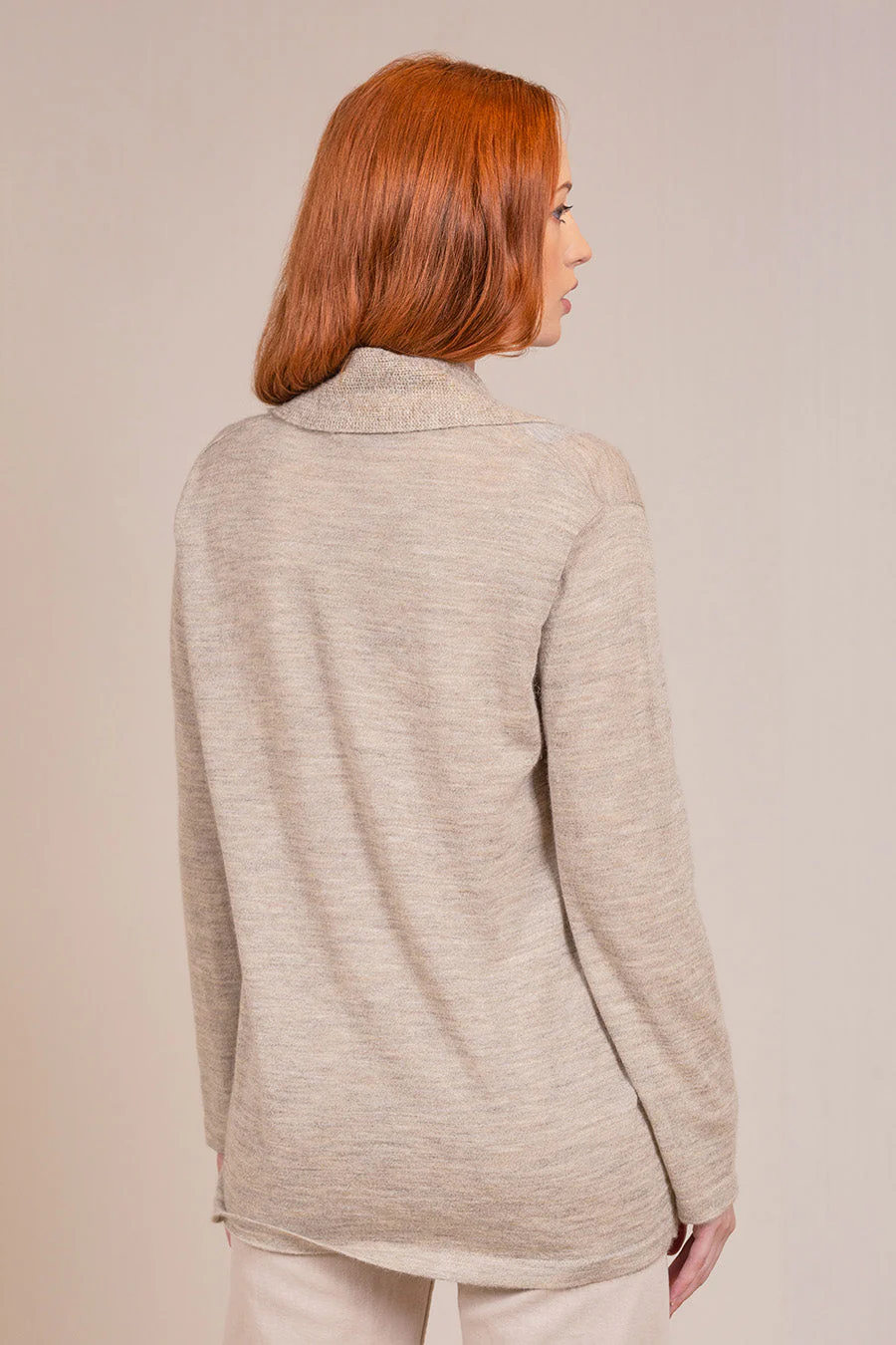 Vania Cardigan Baby Alpaca Color Tacama - Image 2