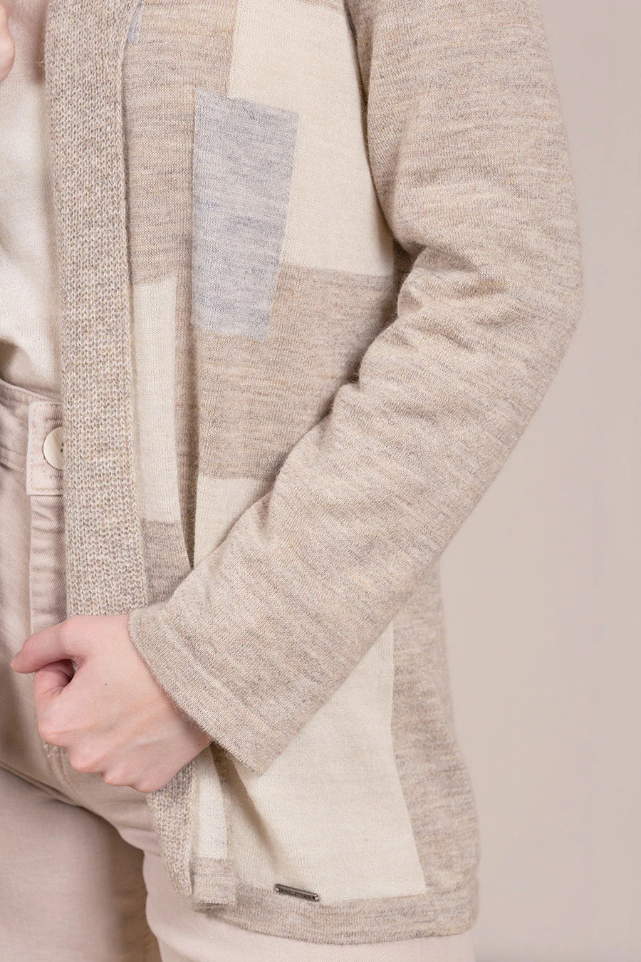 Vania Cardigan Baby Alpaca Color Tacama - Image 4