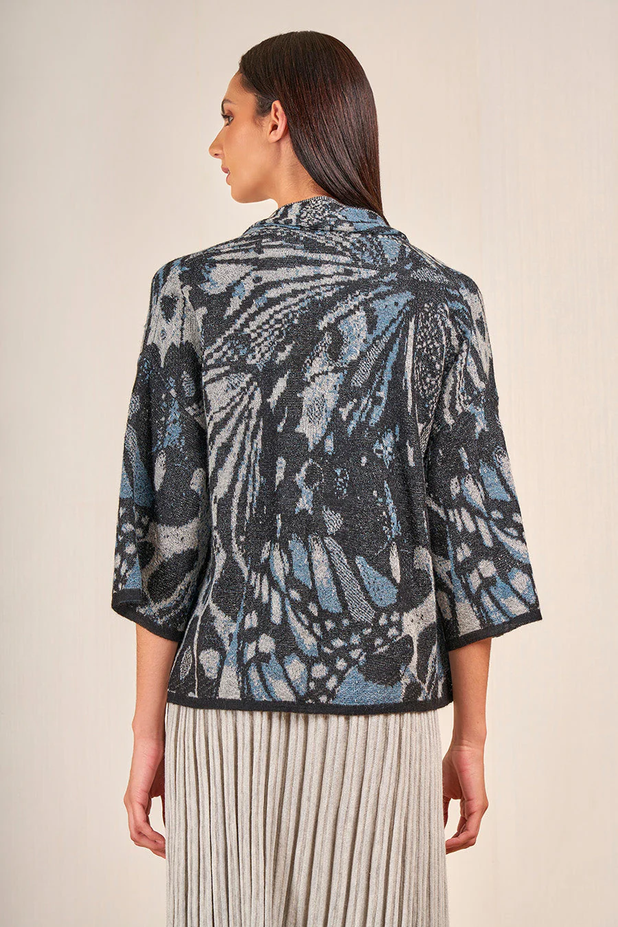 Vapiano Cardigan Baby Alpaca Color Atardecer - Image 6