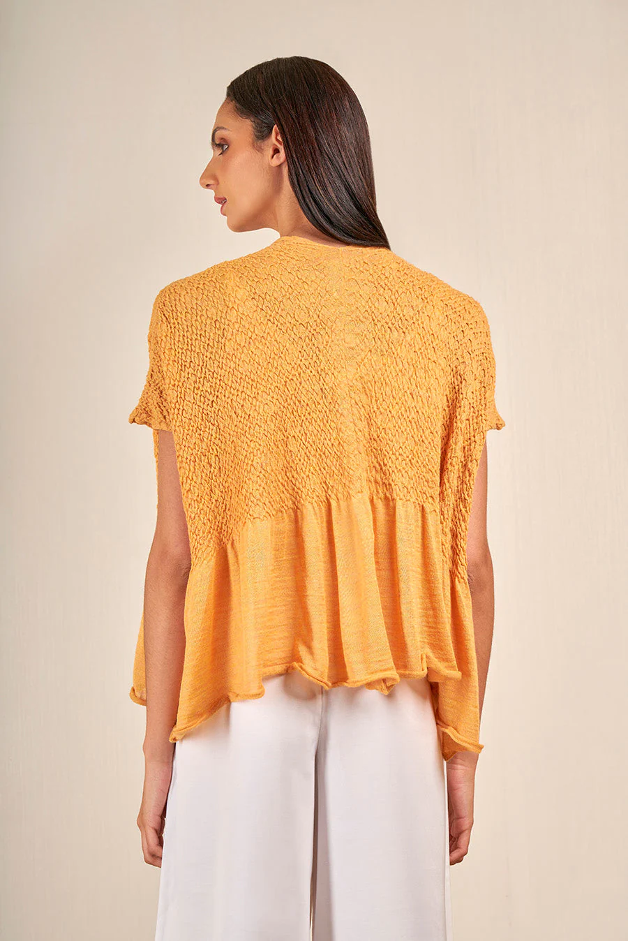 Vista Cardigan Baby Alpaca Color Medalla - Image 2