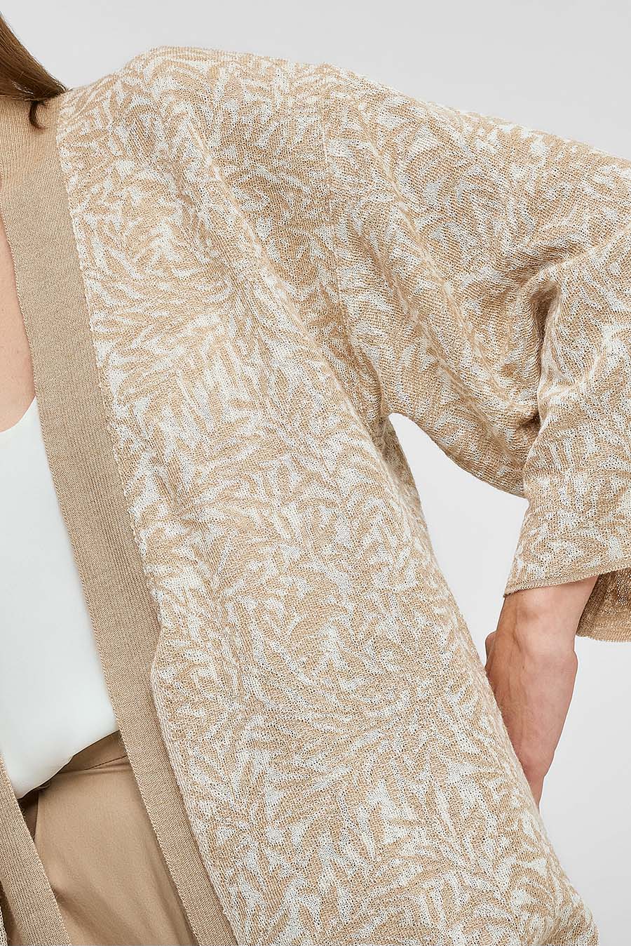 Waikiki Cardigan Baby Alpaca Color Beige - Image 10