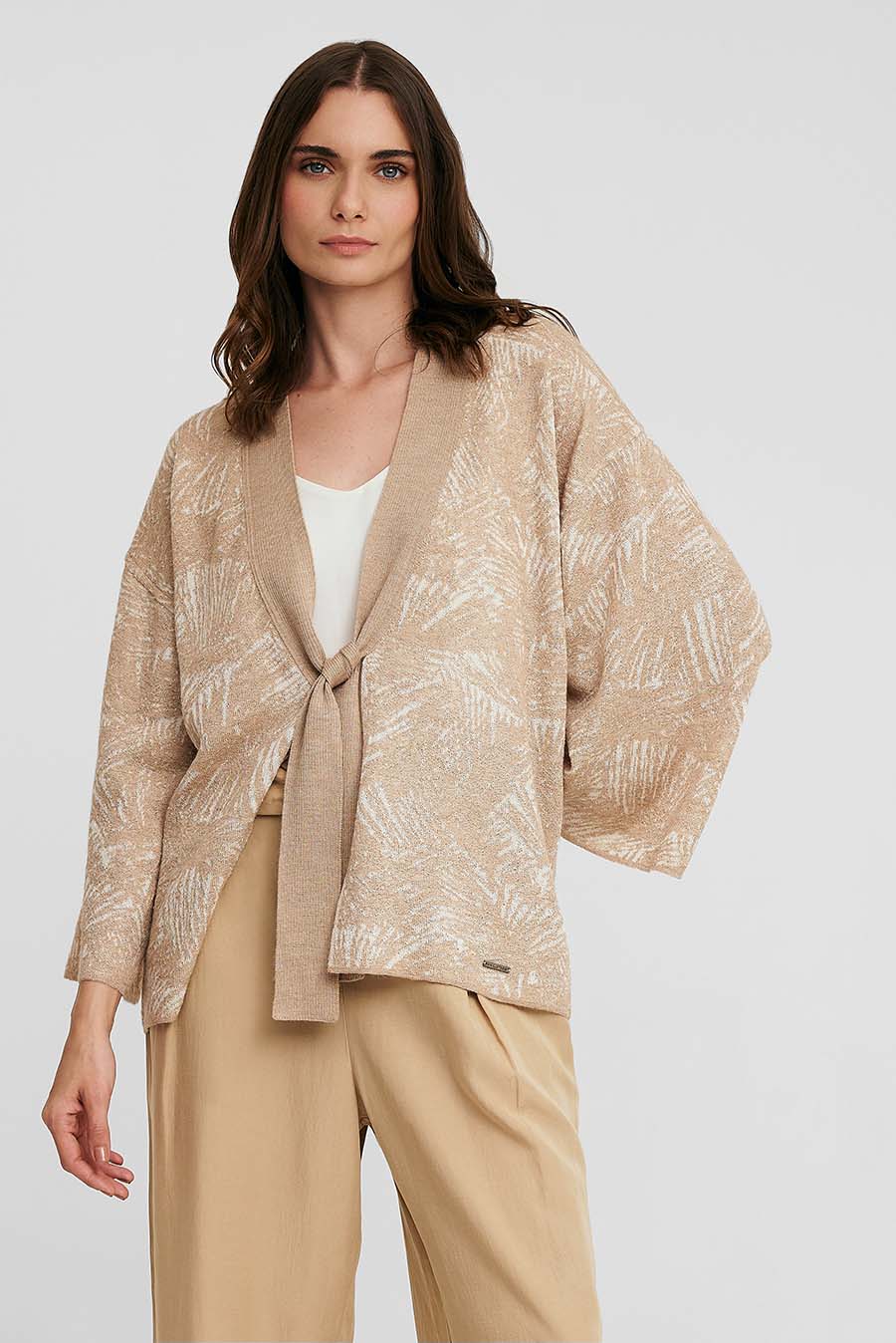Waikiki Cardigan Baby Alpaca Color Beige - Image 2
