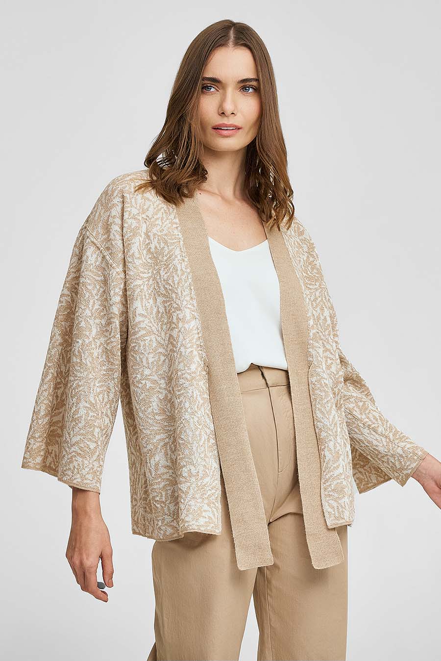 Waikiki Cardigan Baby Alpaca Color Beige - Image 7