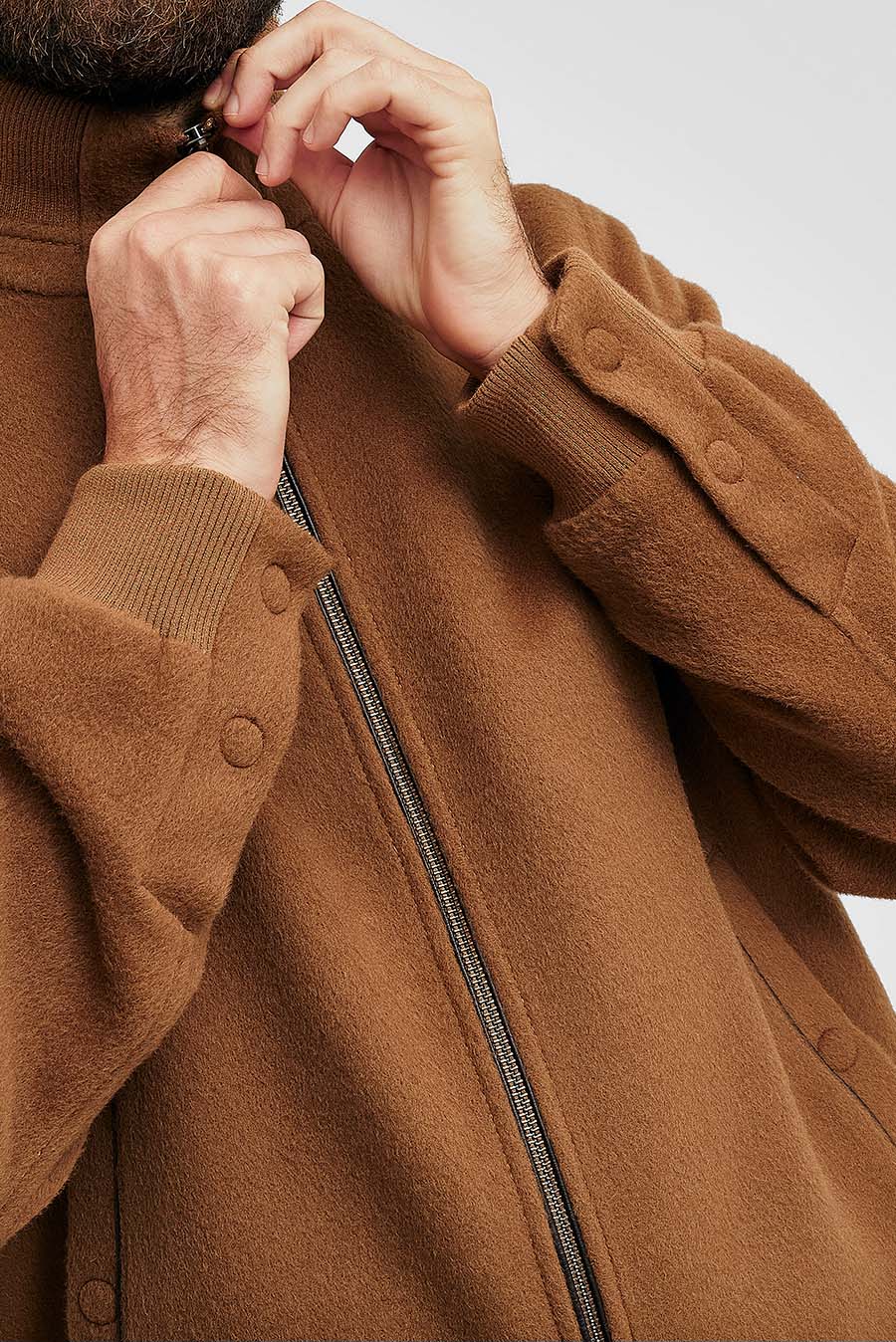 Nadrian Jacket Baby Alpaca Color Paco - Image 5