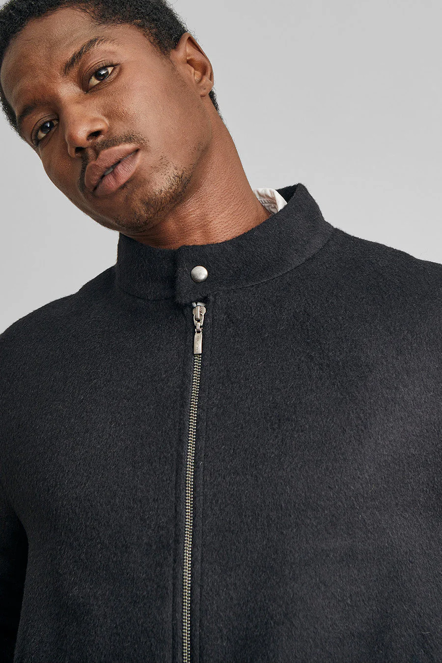Worcester Jacket Baby Alpaca Color Black - Image 4