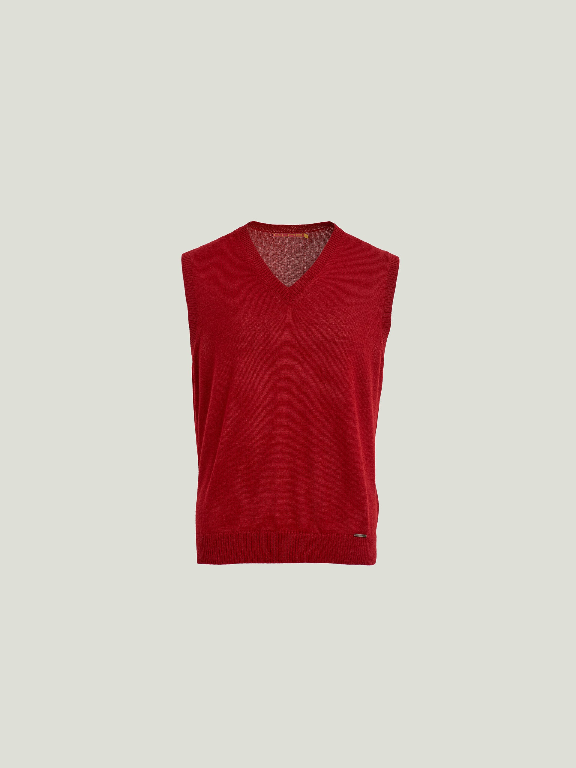 Abel Vest Baby Alpaca Color Vermouth