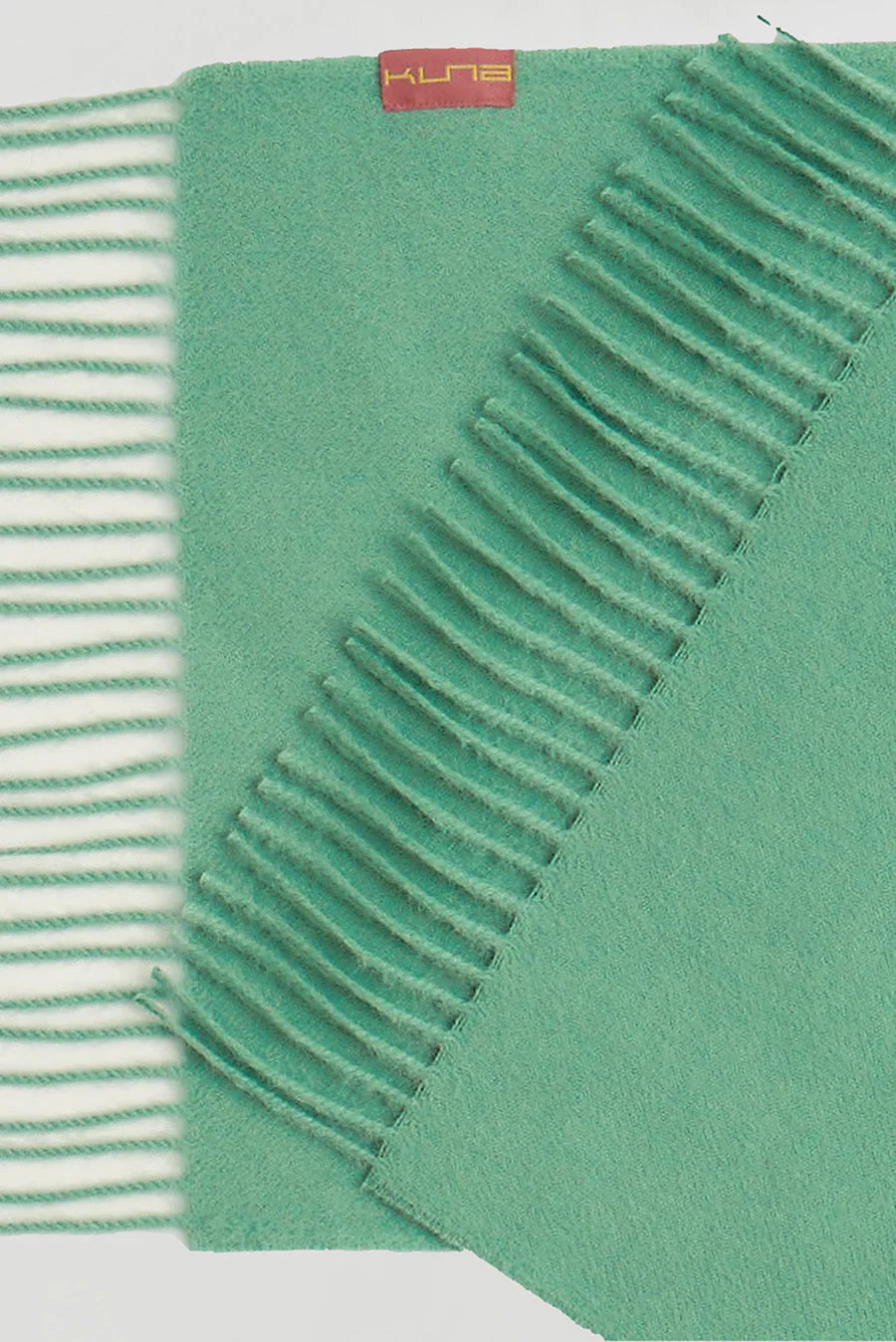 Adrian Scarf Baby Alpaca Color Verde Agua - Image 6