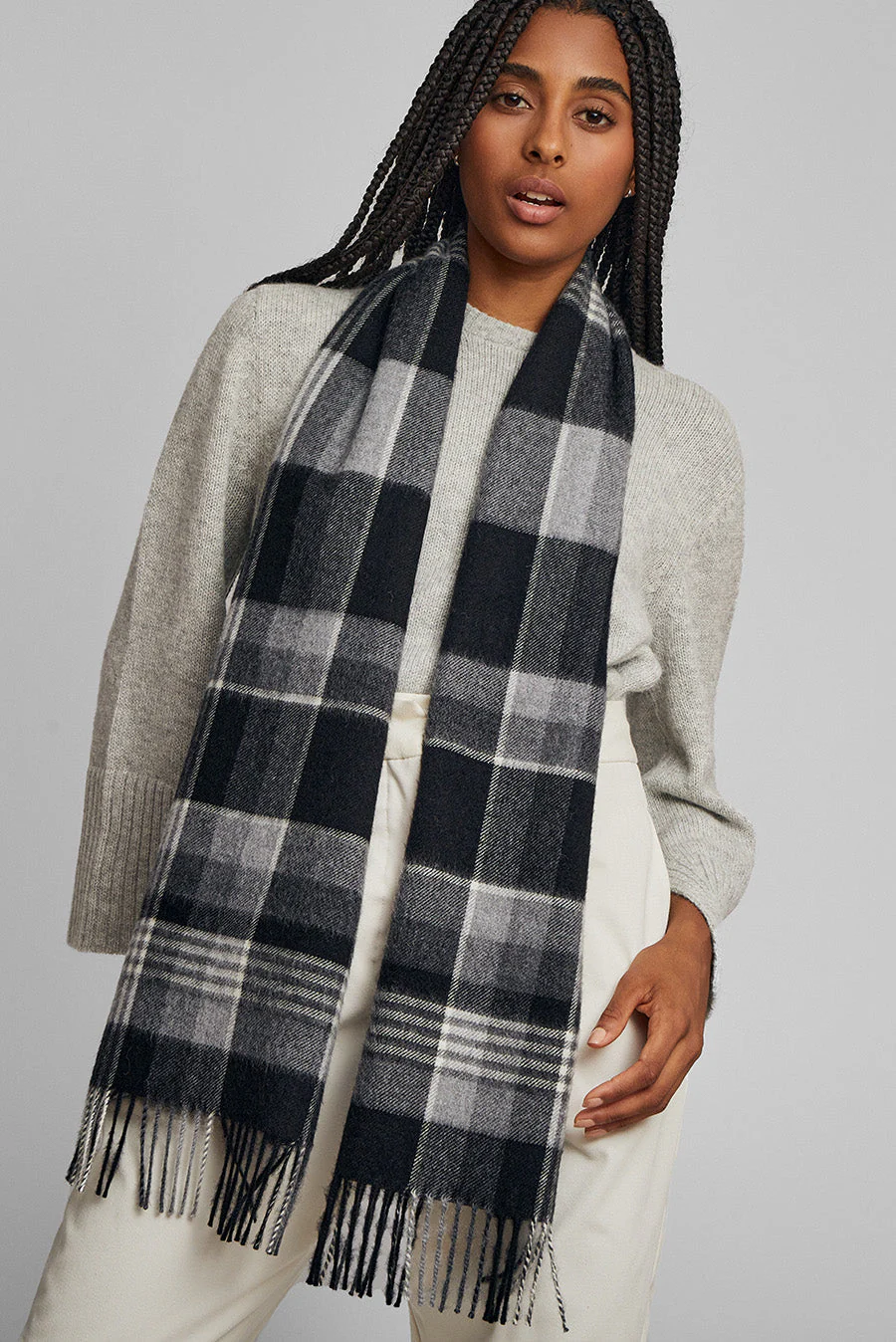 Ratti Scarf Baby Alpaca Color Black - Image 2