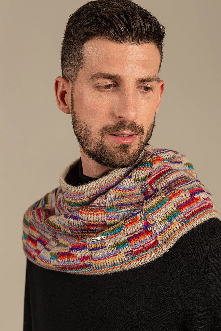 Ucrania Scarf Baby Alpaca Color Arena - Image 5