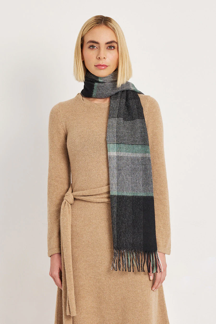 Weimar Scarf Baby Alpaca Color Black