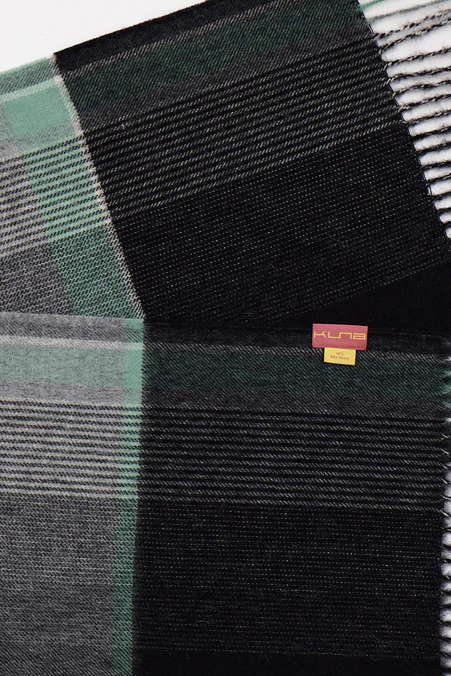 Weimar Scarf Baby Alpaca Color Black - Image 6