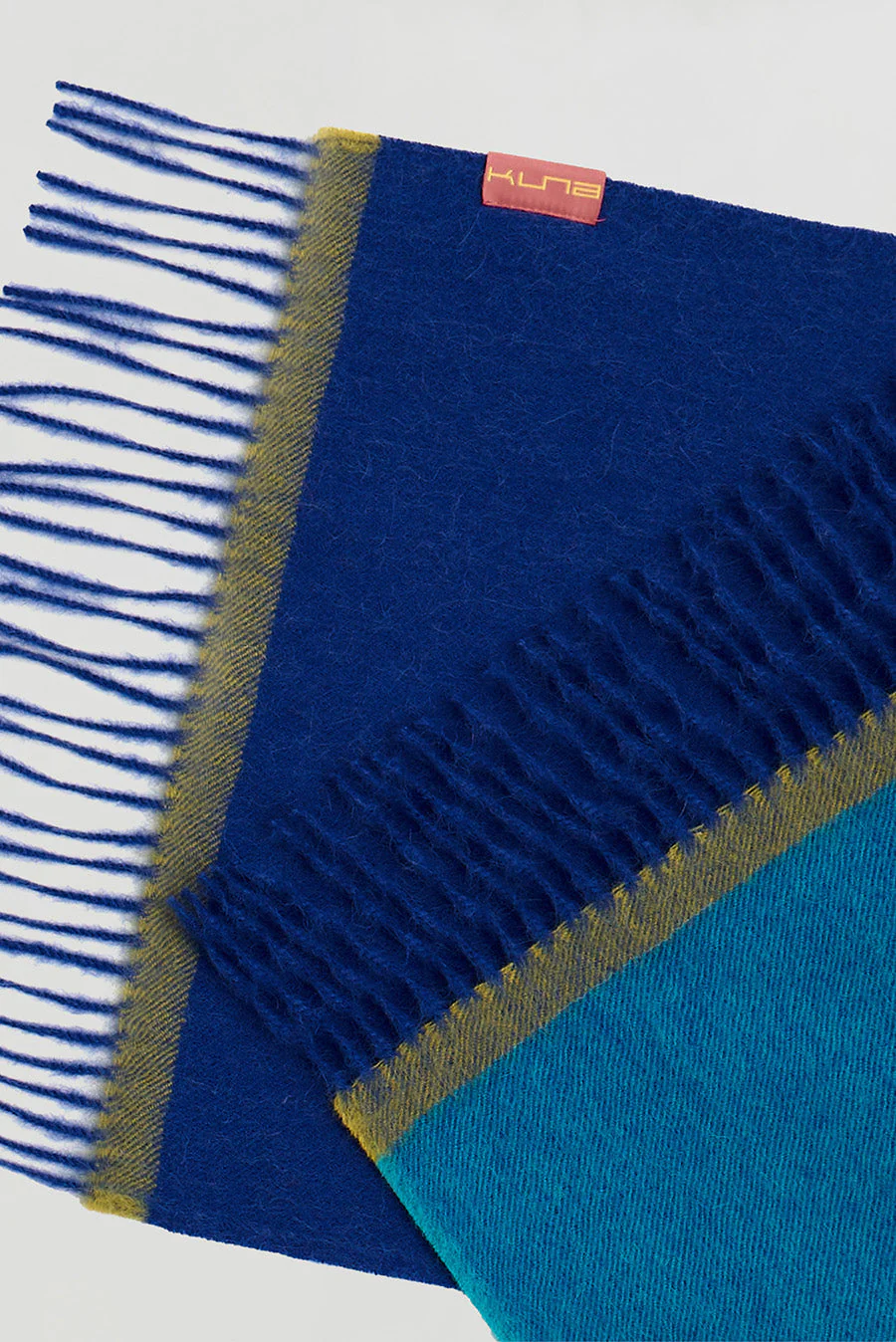 Wendell Scarf Baby Alpaca Color Blue - Image 6