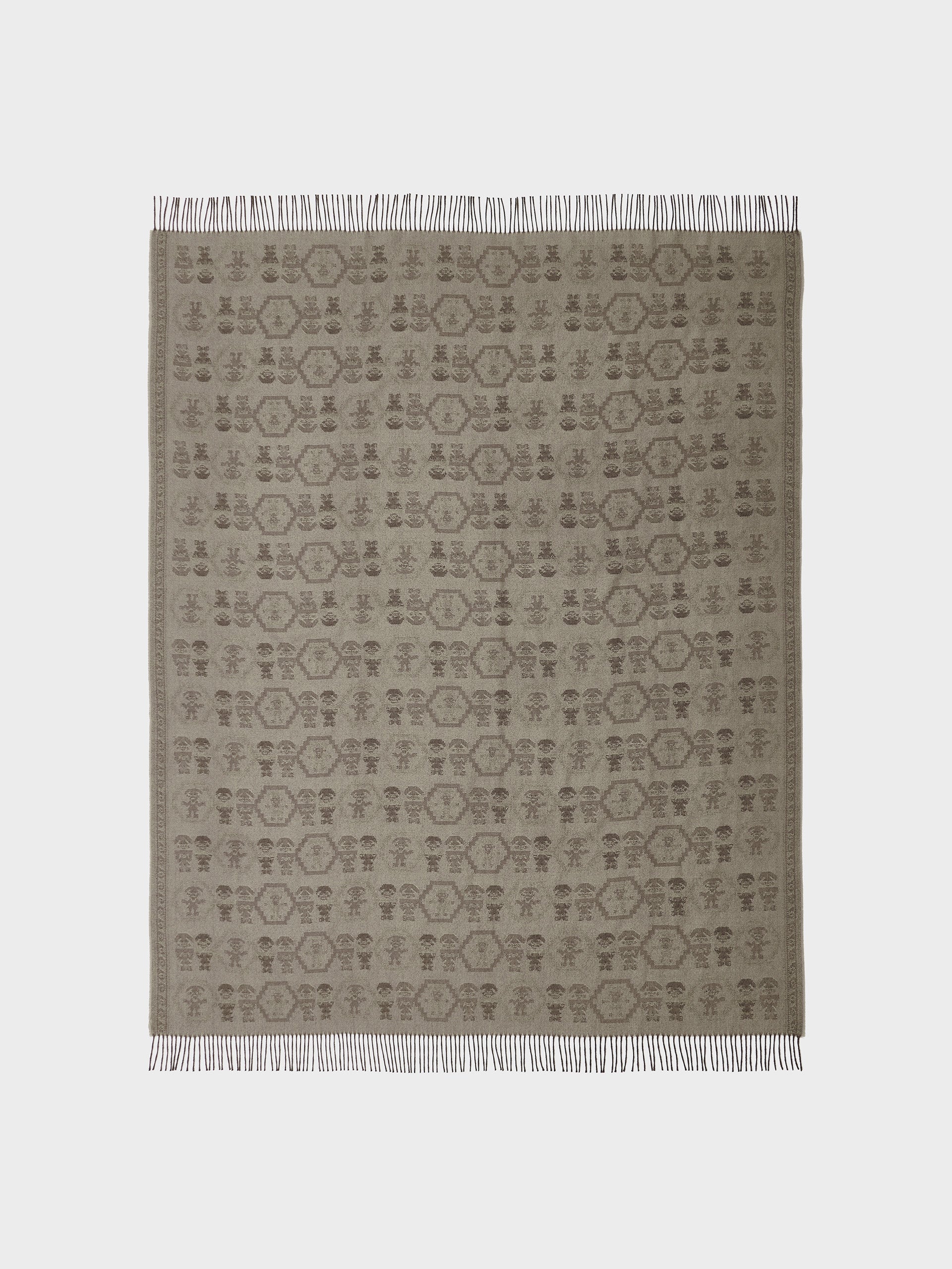 Chimu - 13 Blanket Baby Alpaca Color Beige - Image 5