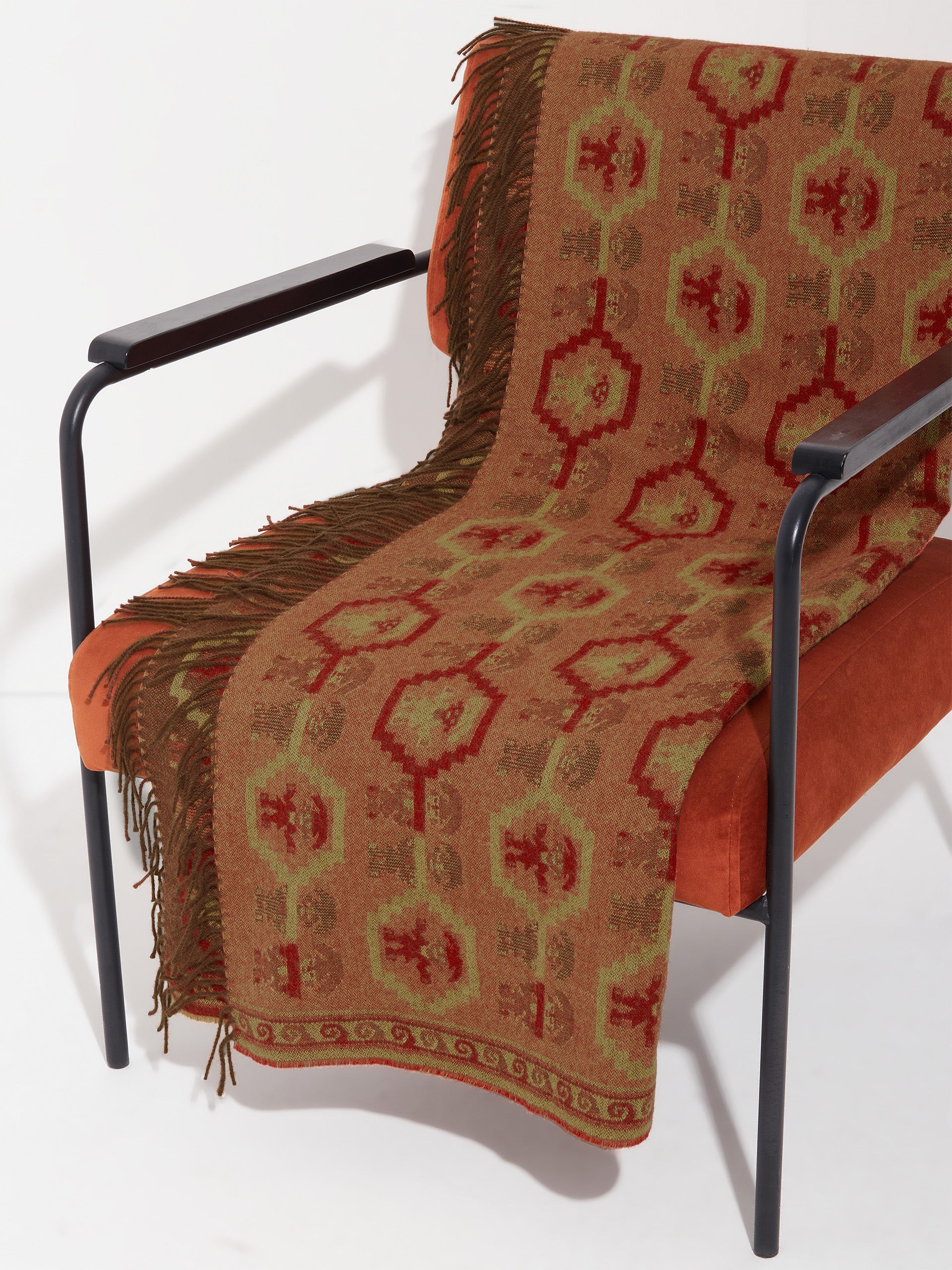 Chimu - 13 Blanket Baby Alpaca Color Red - Image 3