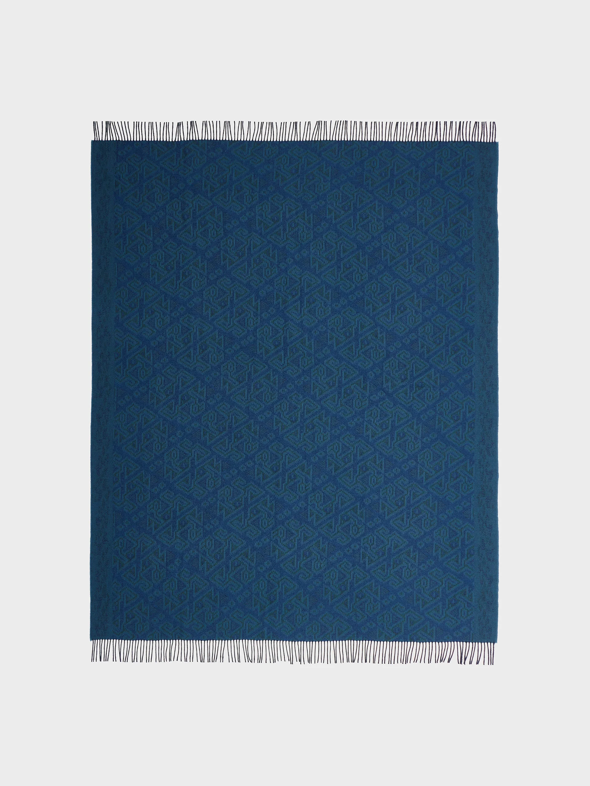 Chincha - 2 Blanket Baby Alpaca Color Blue - Image 5