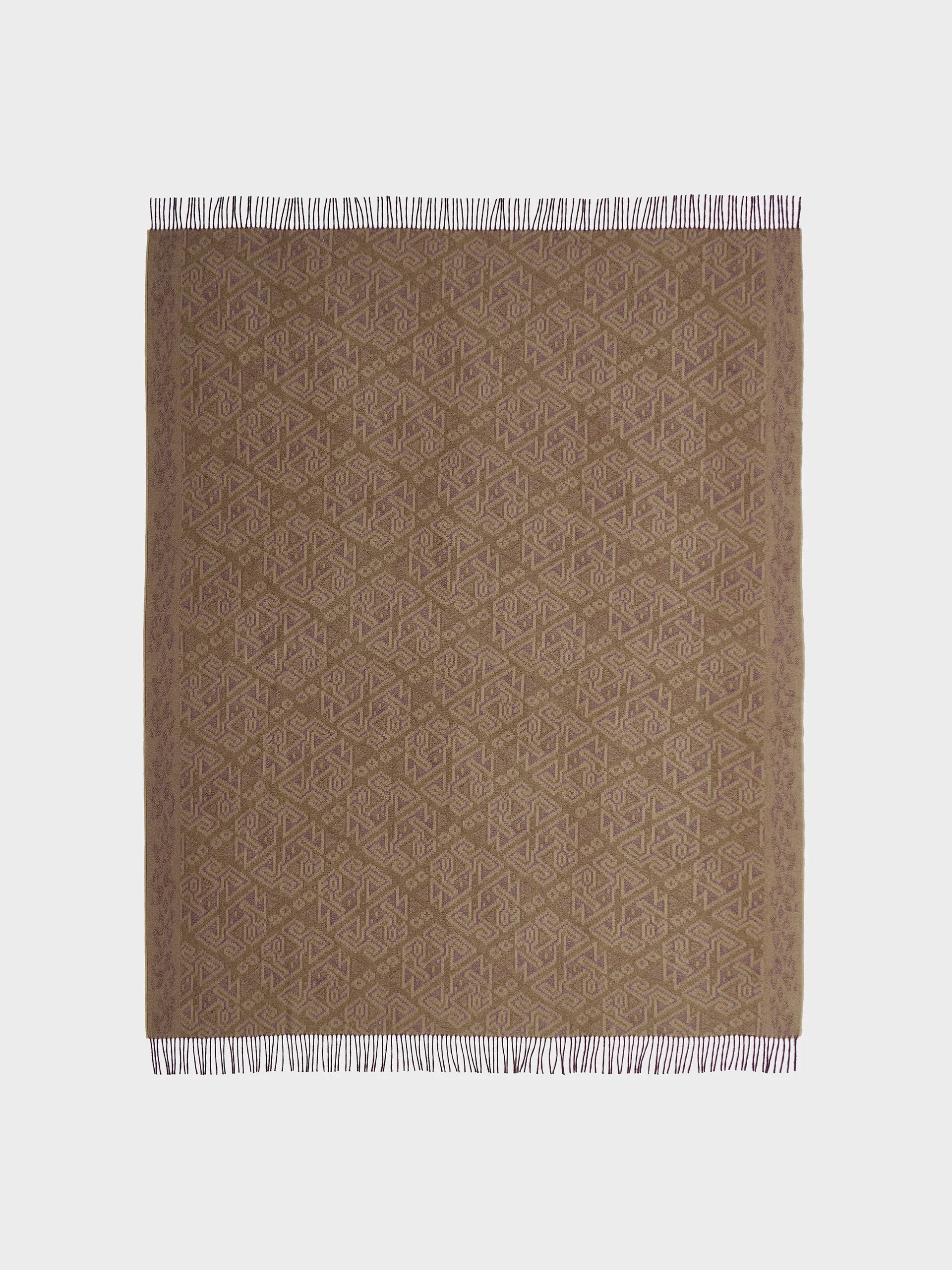 Chincha - 2 Blanket Baby Alpaca Color Cherry - Image 5