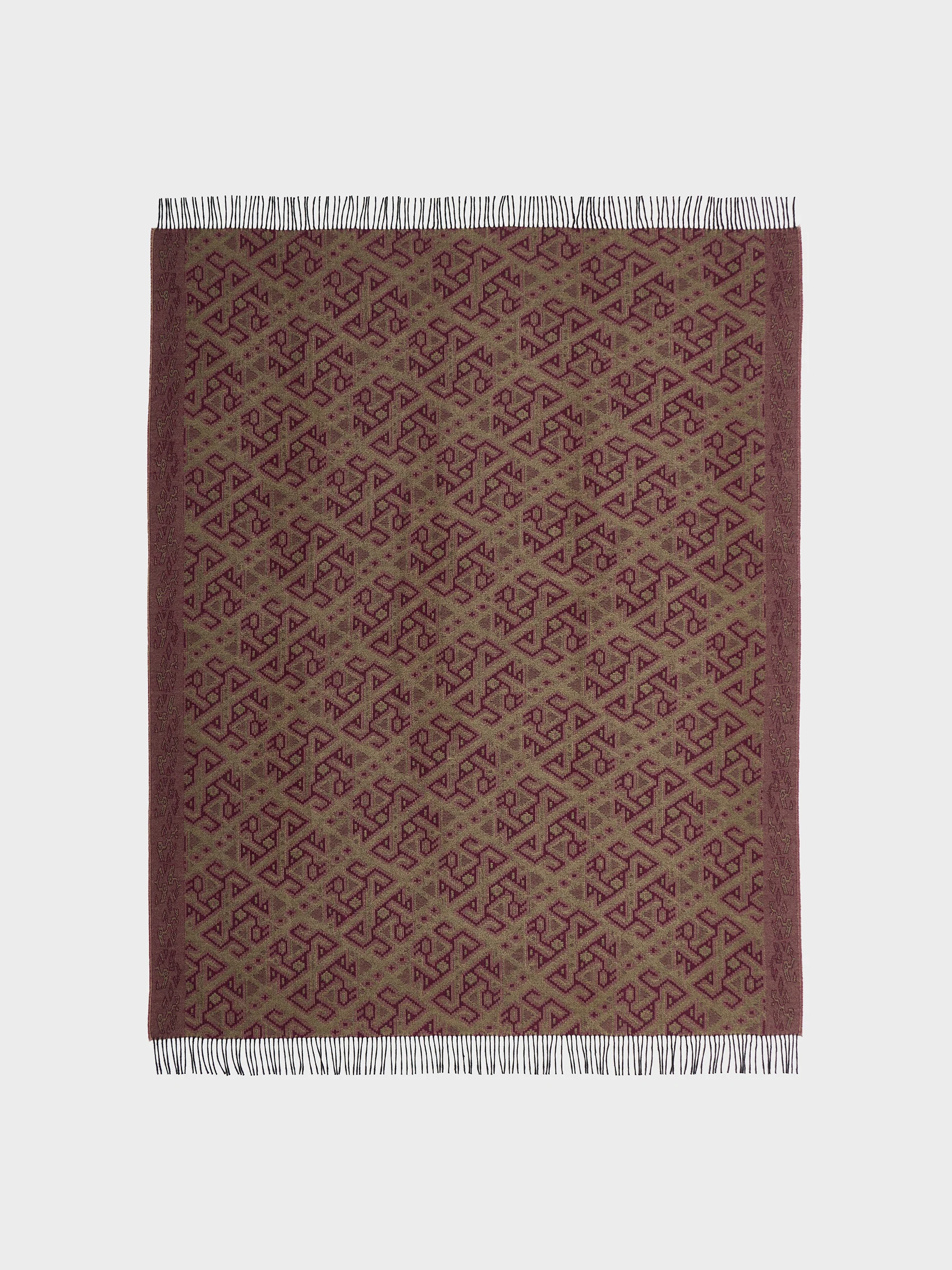 Chincha - 2 Blanket Baby Alpaca Color Red - Image 5