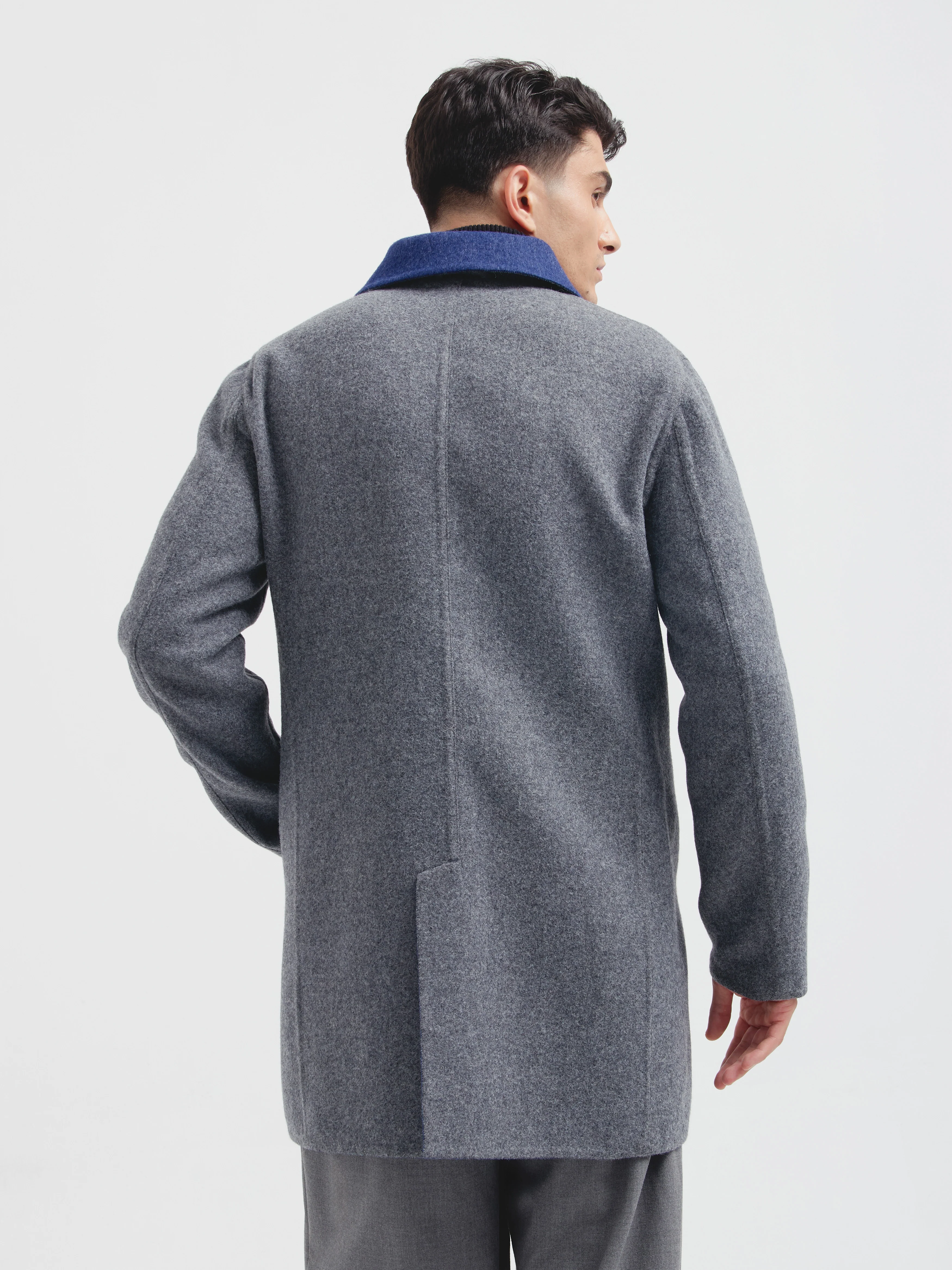 Cosmos Coat Baby Alpaca Color Blue - Image 9