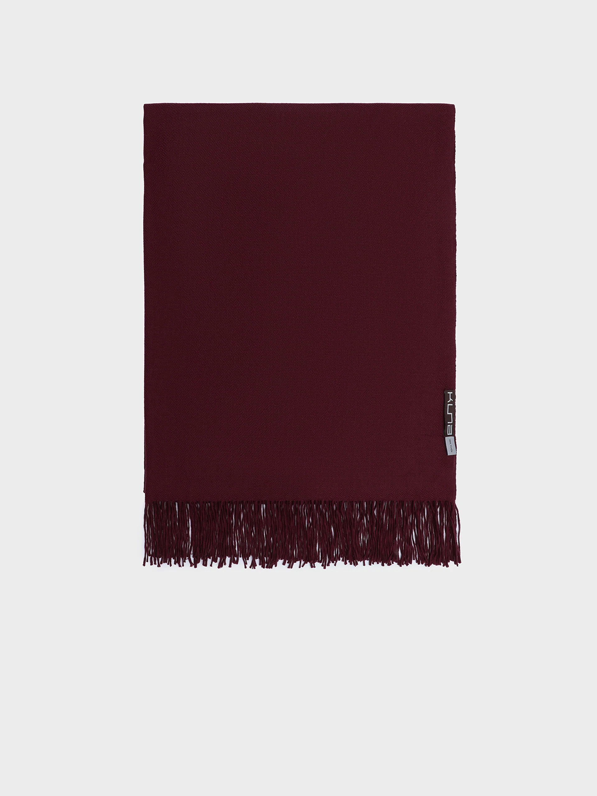 Bellinzona Shawl Vicuña Color Burdeo - Image 2