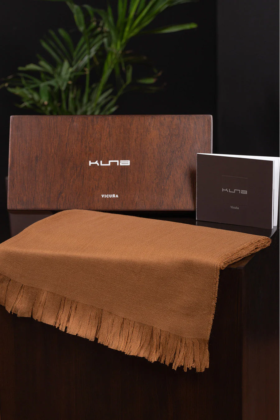 Bussigny Shawl Vicuña Color Camel - Image 7