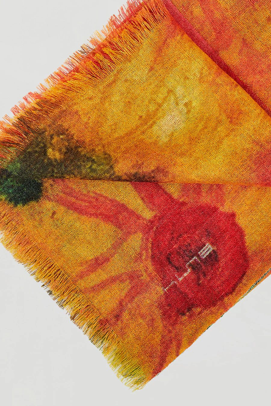 Girasoles Sonrientes Shawl Baby Alpaca Color Multicolor - Image 4