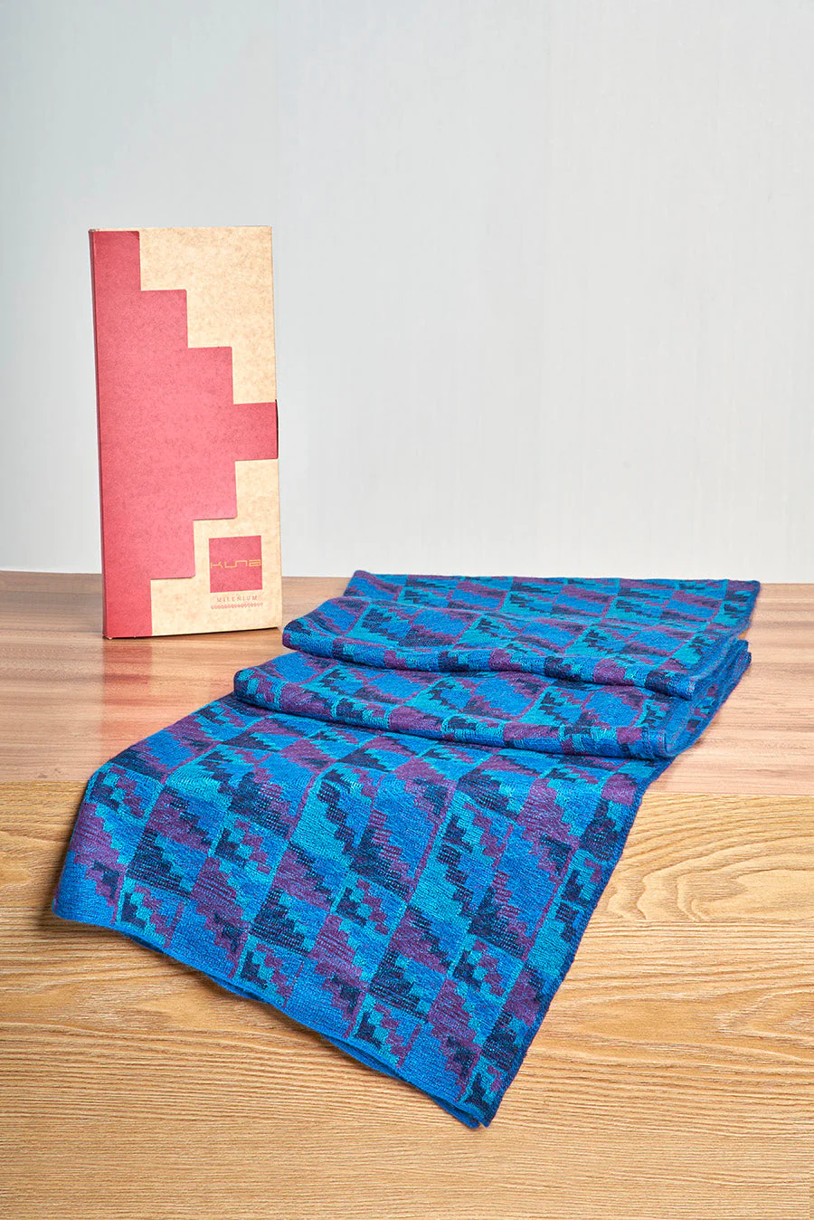 Nazca - 50 Shawl Baby Alpaca Color Blue - Image 5