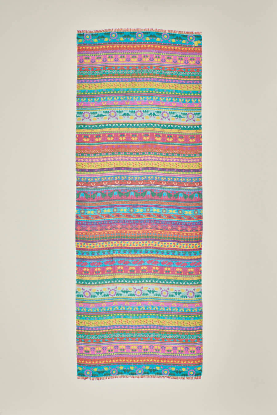 Unay Shawl Baby Alpaca Color Multicolor - Image 4
