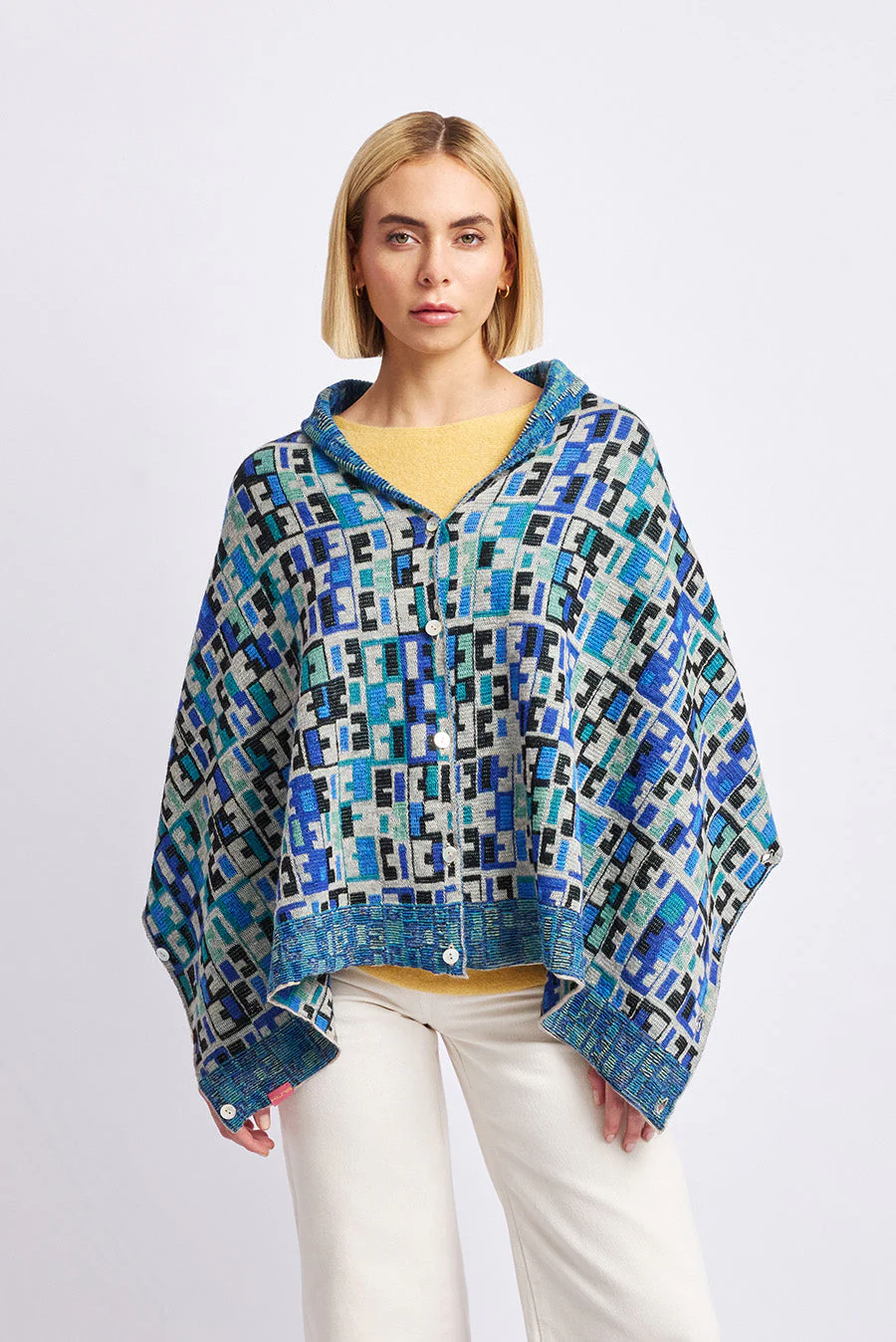 Wadja Stole Shawl Baby Alpaca Color Atitlan