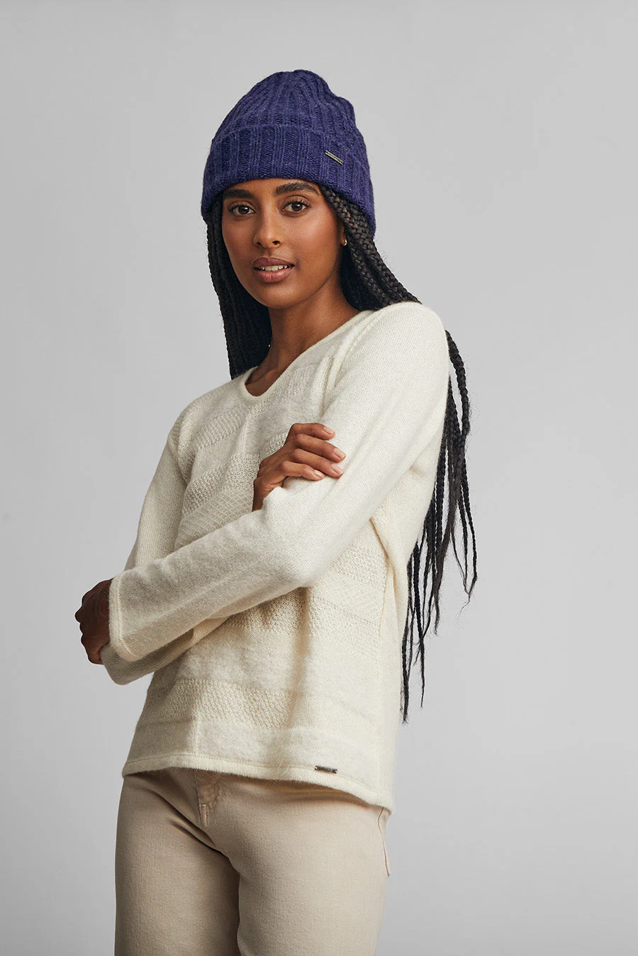 Pascual Hat Baby Alpaca Color Niagara - Image 2