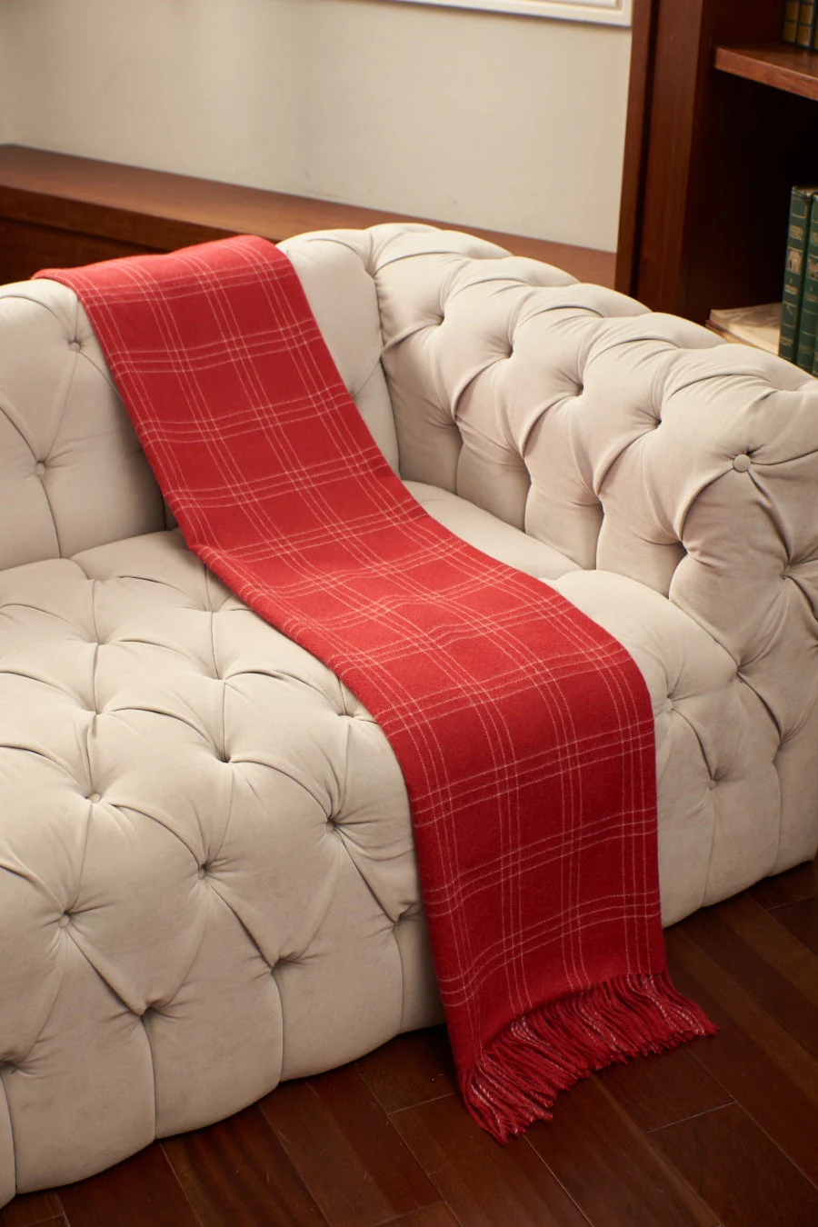 Jetlag Blanket Baby Alpaca Color Red - Image 2