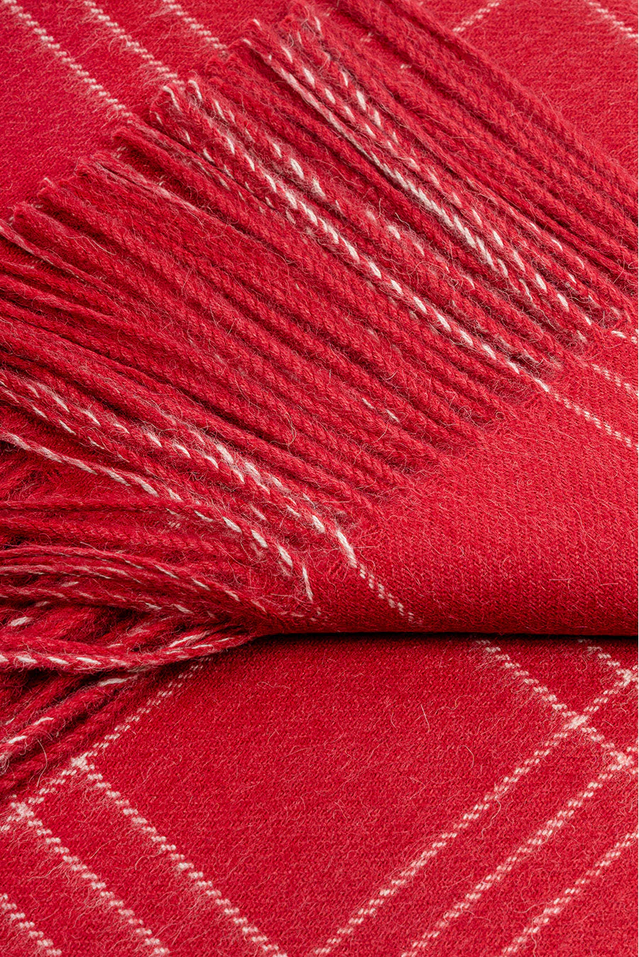 Jetlag Blanket Baby Alpaca Color Red - Image 5