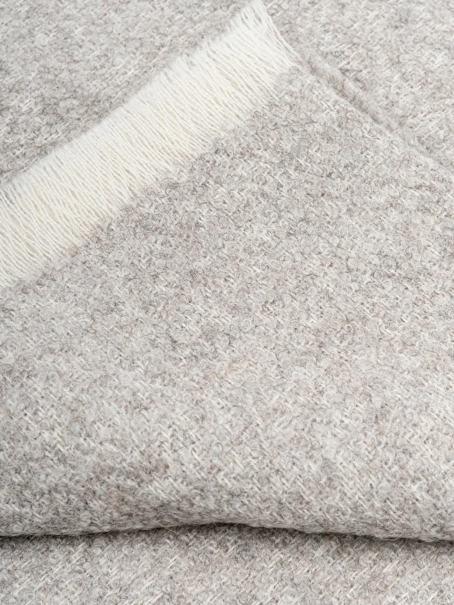 Vorrei Blanket Baby Alpaca Color Grey Medio - Image 4