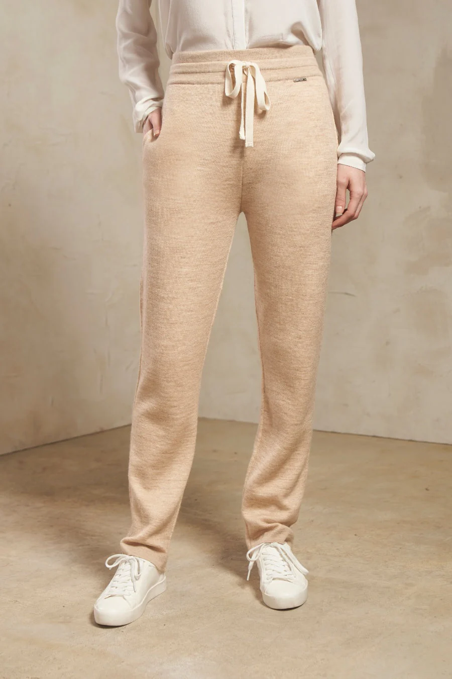 Rescue Pants Cotton & Baby Alpaca Color Beige
