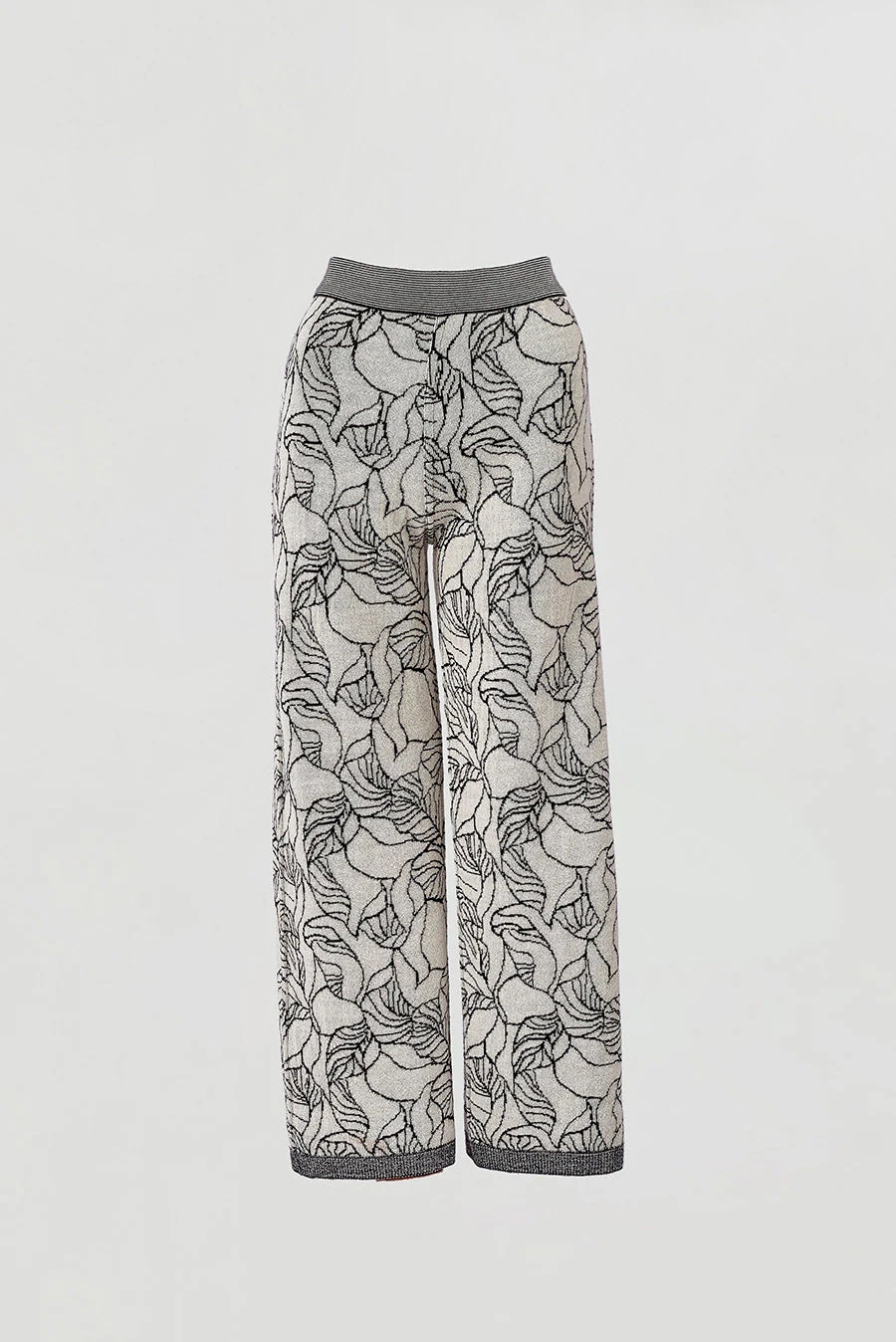 Weiss Pants Baby Alpaca Color B&W