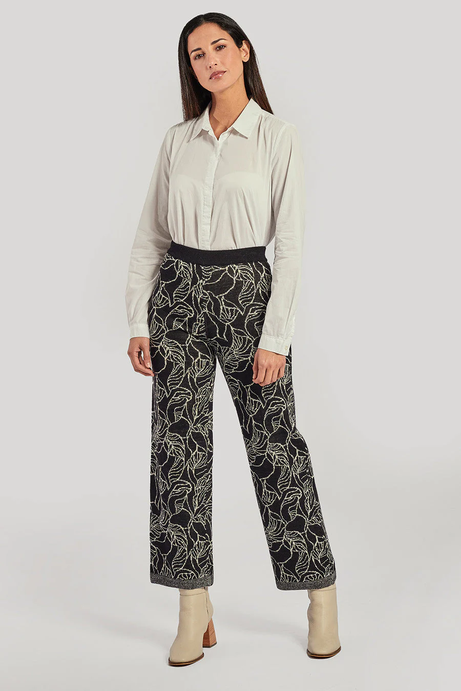 Weiss Pants Baby Alpaca Color B&W - Image 10