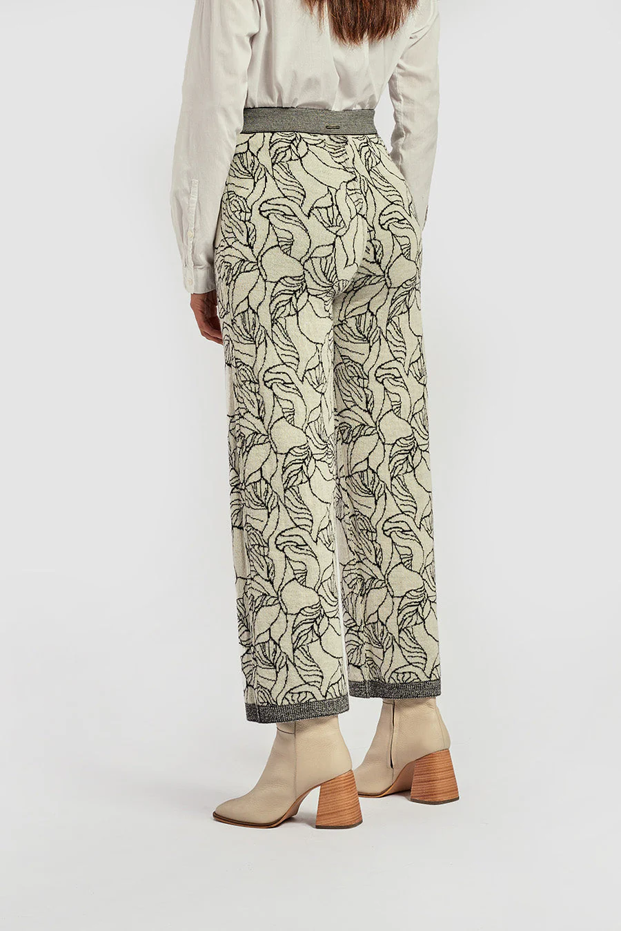 Weiss Pants Baby Alpaca Color B&W - Image 4