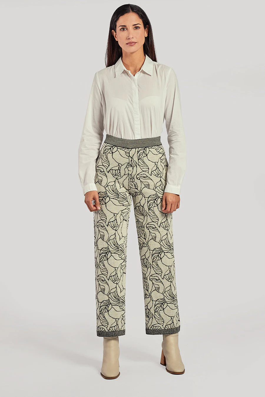 Weiss Pants Baby Alpaca Color B&W - Image 5