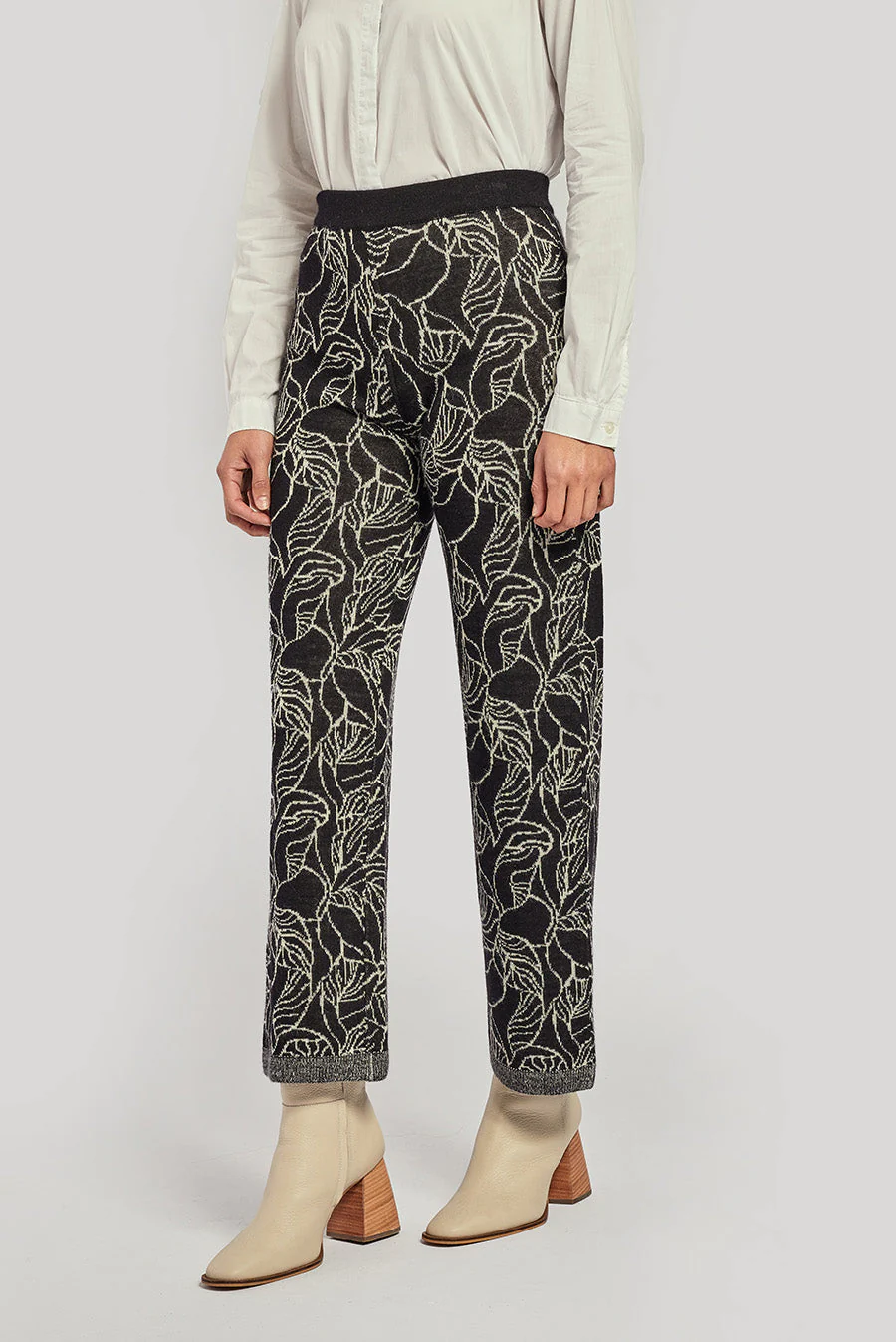 Weiss Pants Baby Alpaca Color B&W - Image 8