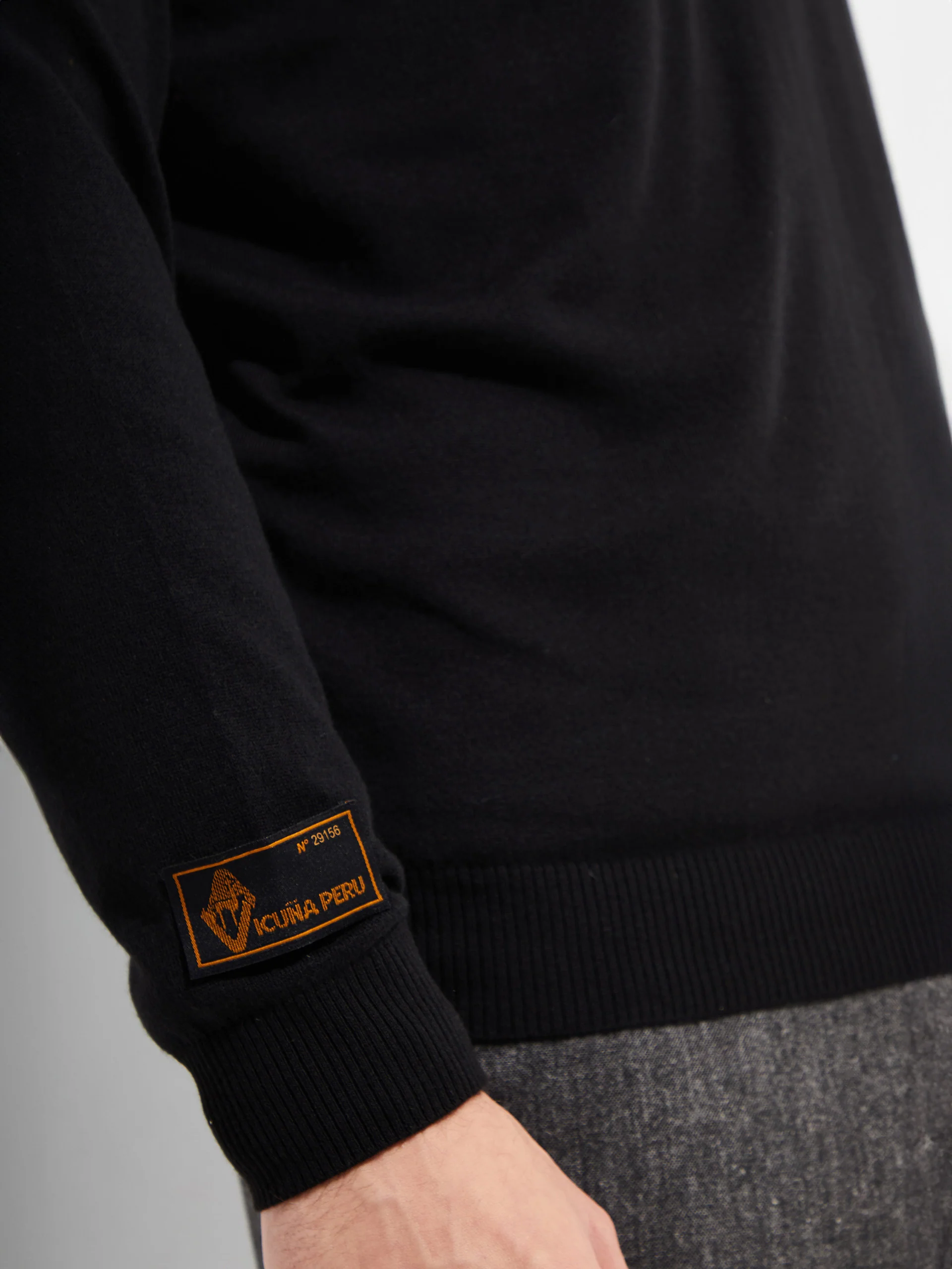 Brian Sweater Vicuña Color Black - Image 5