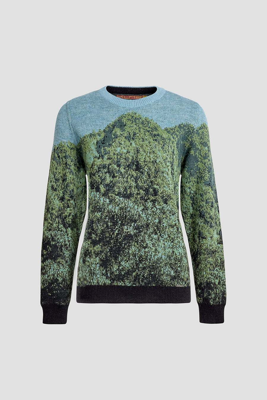 Cordillera Azul Sweater Baby Alpaca Color Black - Image 11