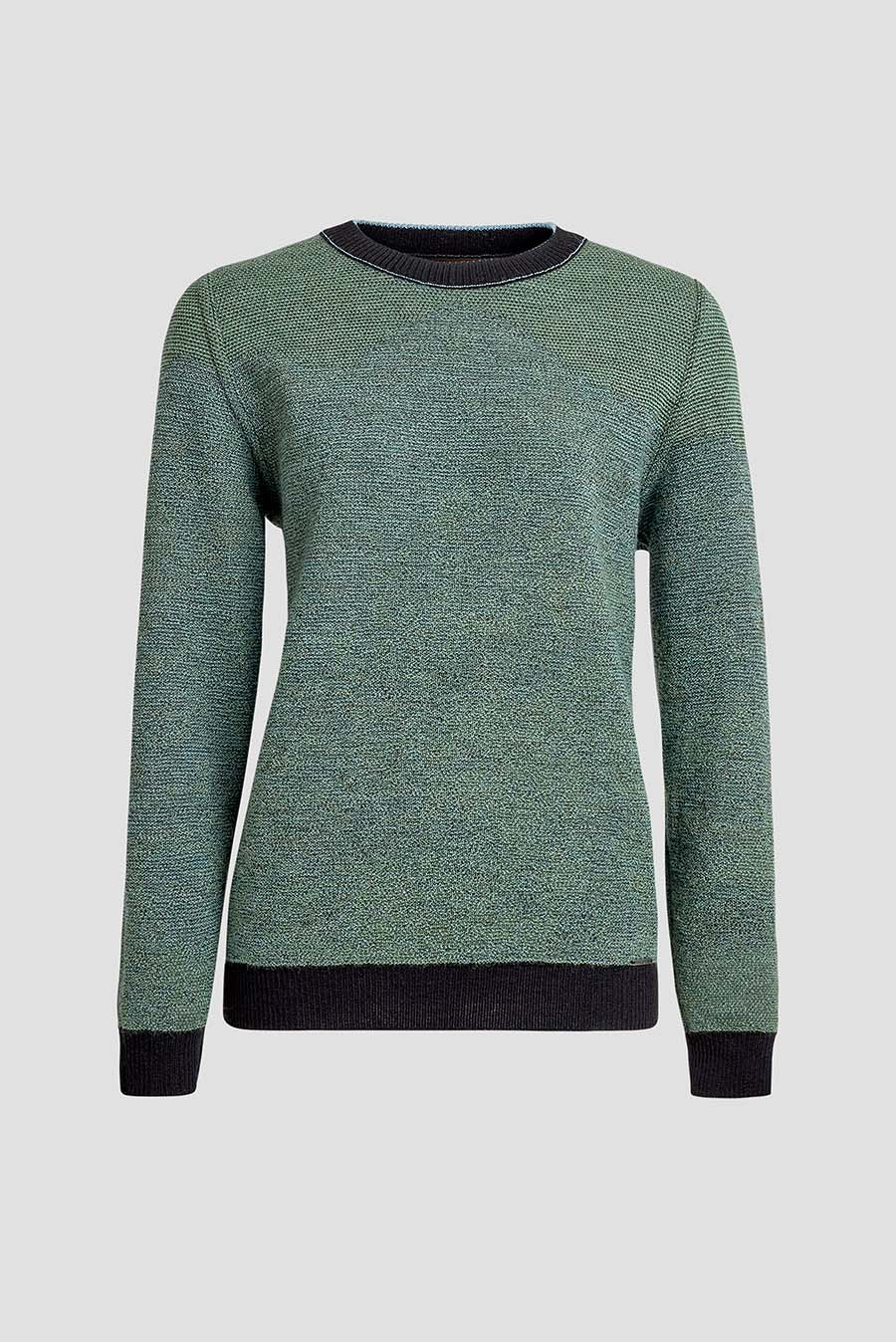 Cordillera Azul Sweater Baby Alpaca Color Black - Image 12