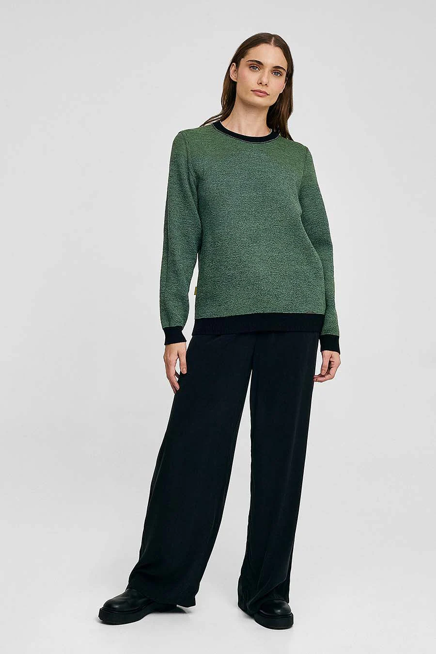 Cordillera Azul Sweater Baby Alpaca Color Black - Image 14