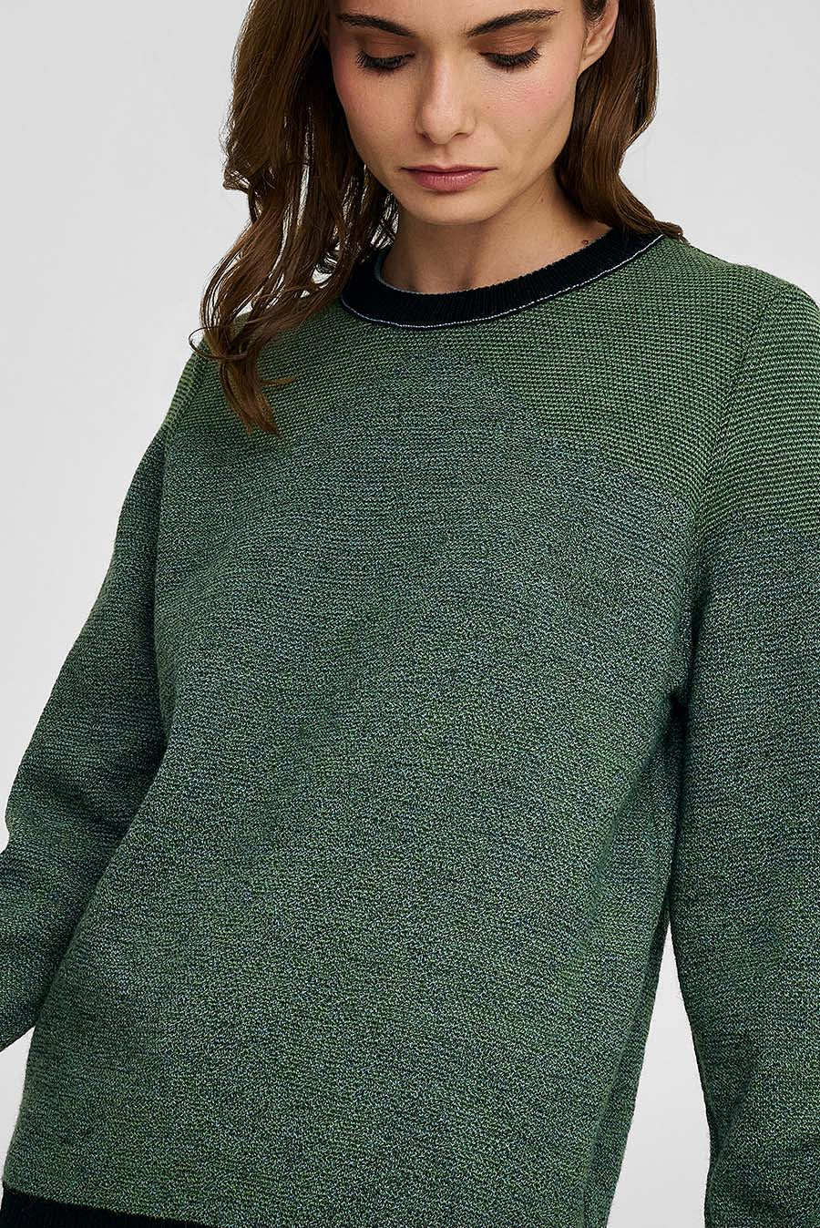 Cordillera Azul Sweater Baby Alpaca Color Black - Image 15