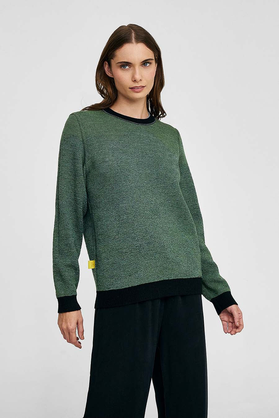 Cordillera Azul Sweater Baby Alpaca Color Black - Image 20