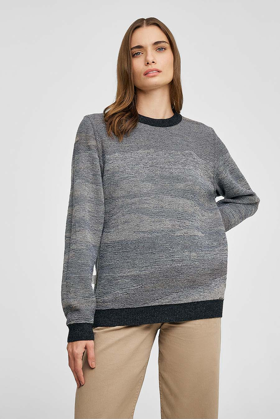Lagunillas Sweater Baby Alpaca Color Antracite - Image 13