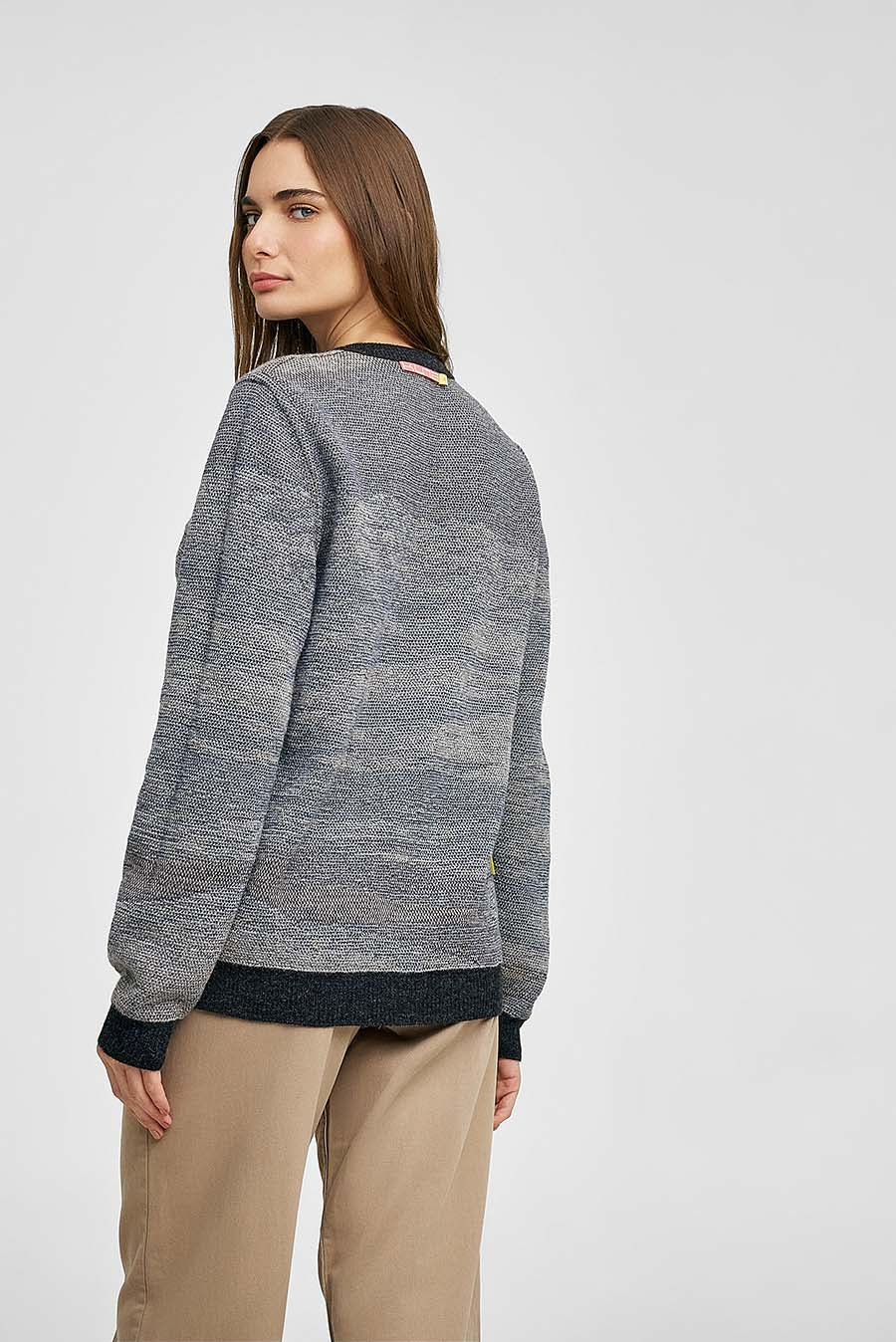 Lagunillas Sweater Baby Alpaca Color Antracite - Image 14