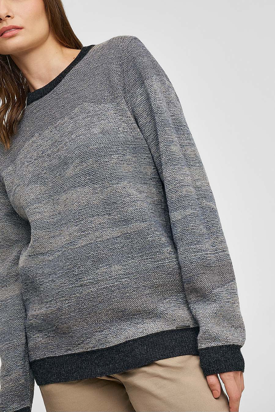 Lagunillas Sweater Baby Alpaca Color Antracite - Image 16