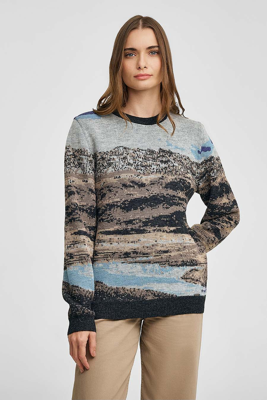 Lagunillas Sweater Baby Alpaca Color Antracite - Image 17