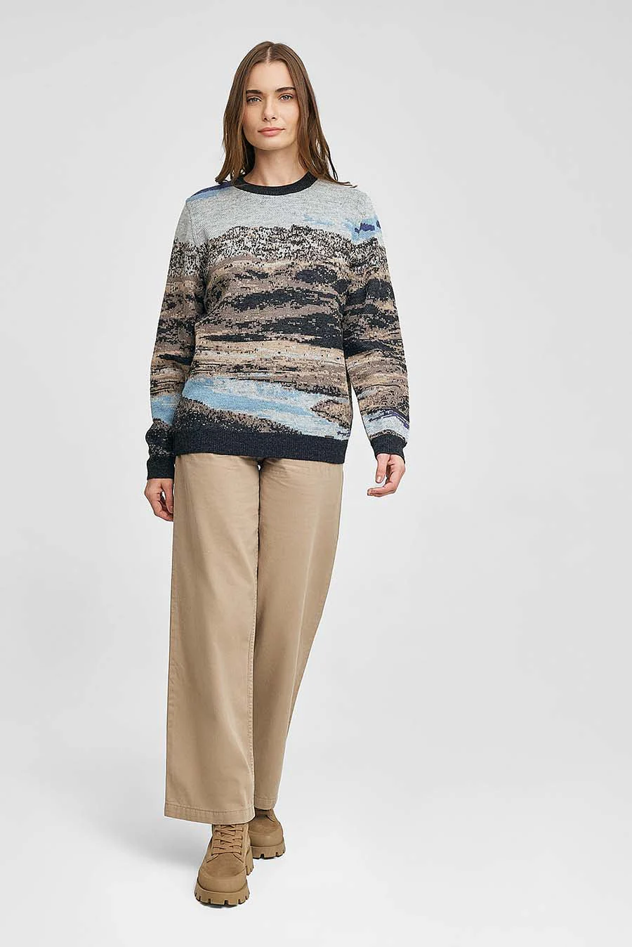 Lagunillas Sweater Baby Alpaca Color Antracite - Image 19